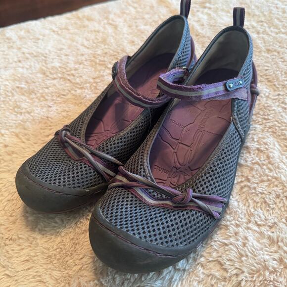 Jeep J-41 Adventure On Gray Purple Shoes Womens sz 7.5 Mesh water outdoor hiking - Picture 2 of 8